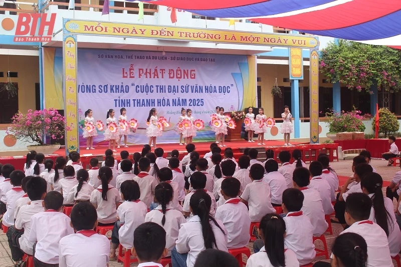 Phát động vòng sơ khảo Cuộc thi Đại sứ văn hóa đọc tỉnh Thanh Hóa năm 2025