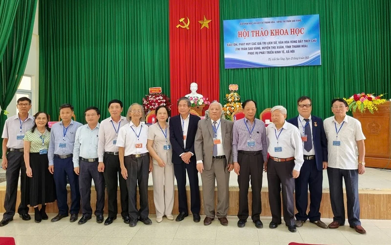 Hội thảo khoa học Bảo tồn phát huy các giá trị lịch sử, văn hóa vùng đất Thủy Chú