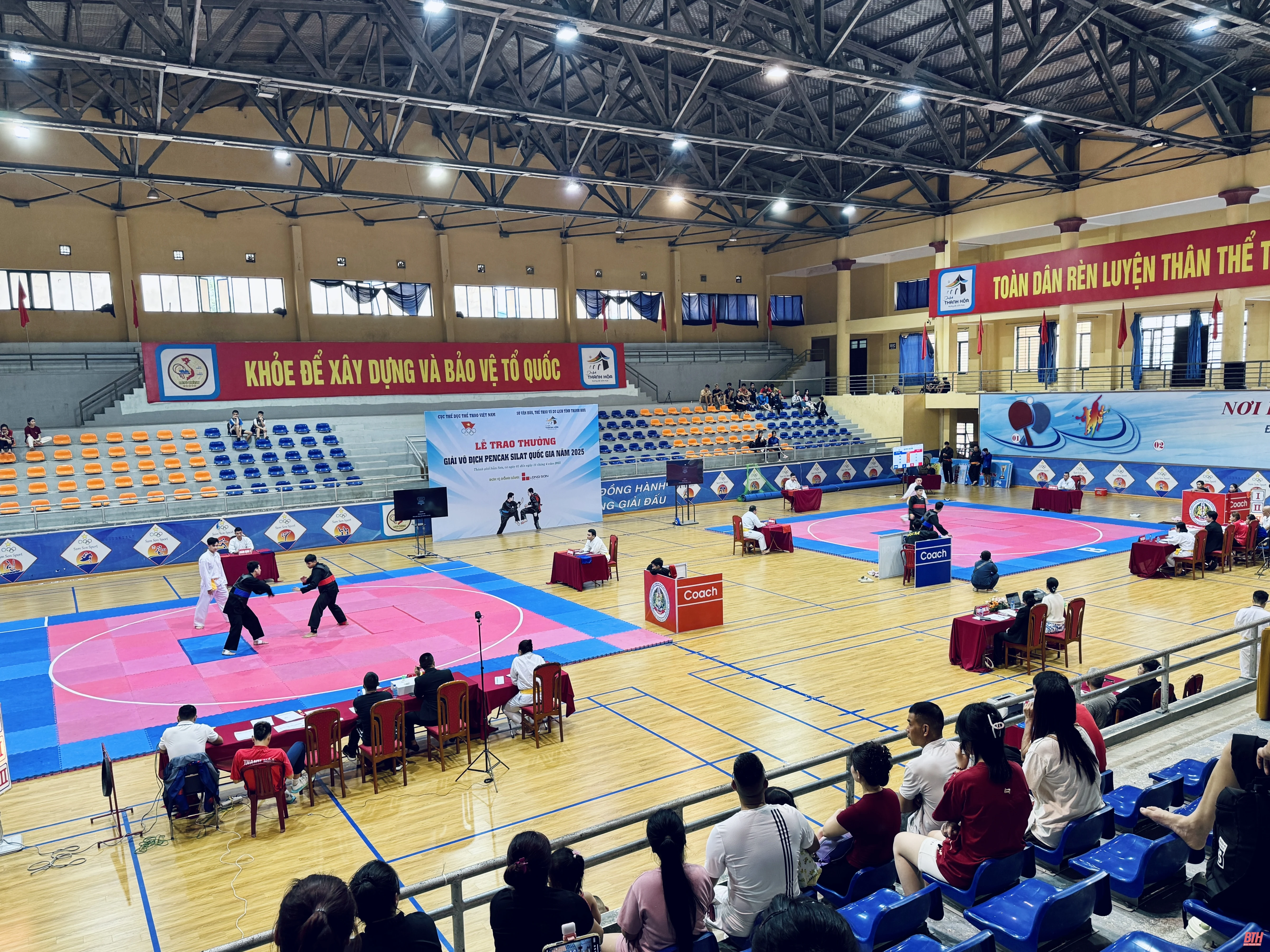 Pencak Silat Thanh Hoá giành 8 suất dự chung kết quốc gia trên sân nhà