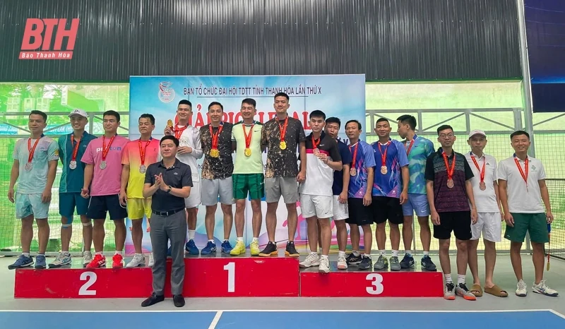Bế mạc Giải Pickleball trong chương trình Đại hội TDTT tỉnh lần thứ X