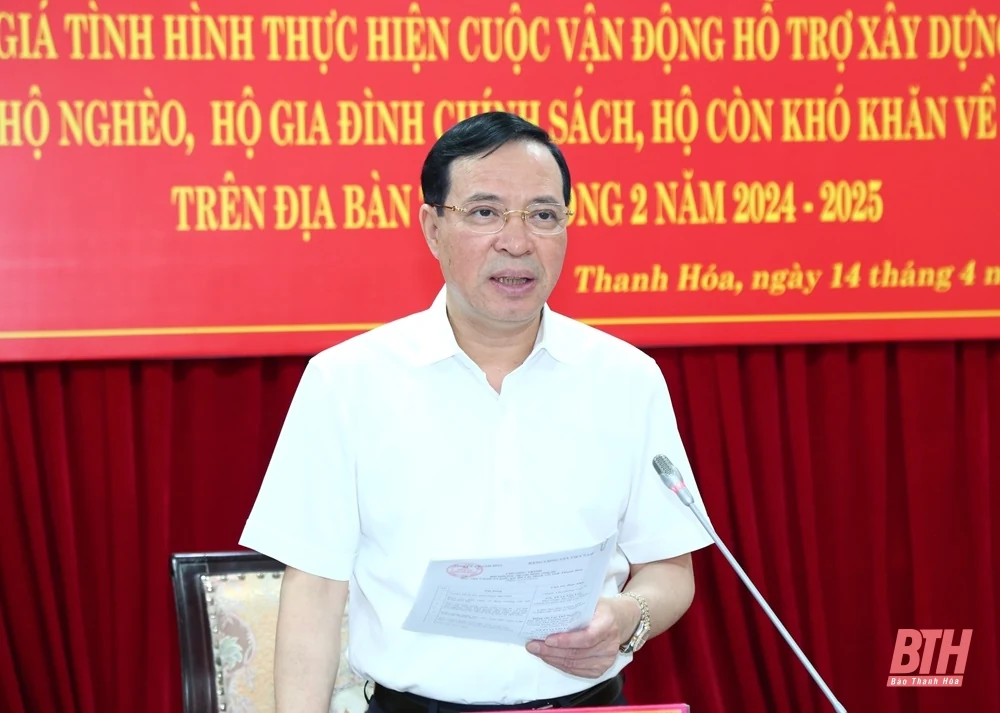 Đẩy nhanh tiến độ xây dựng nhà ở cho hộ nghèo, hộ gia đình chính sách, hộ còn khó khăn về nhà ở