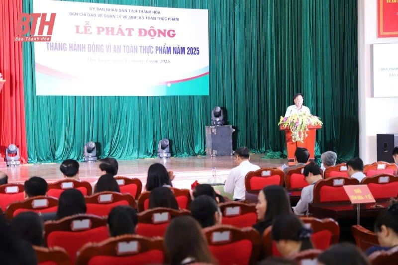Phát động “Tháng hành động vì an toàn thực phẩm” năm 2025