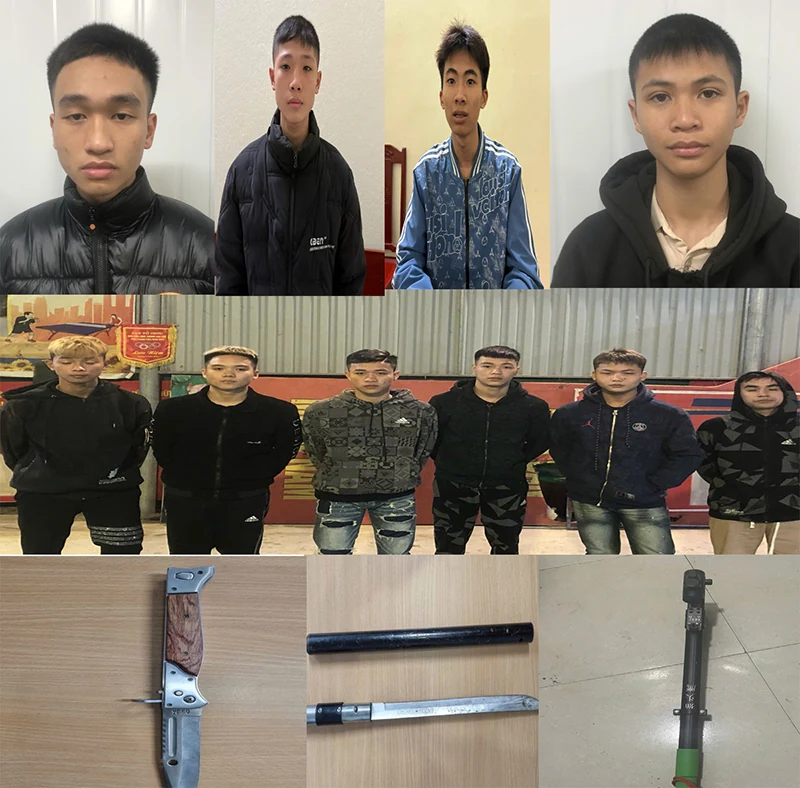 Khởi tố bị can 10 đối tượng gây rối trật tự công cộng