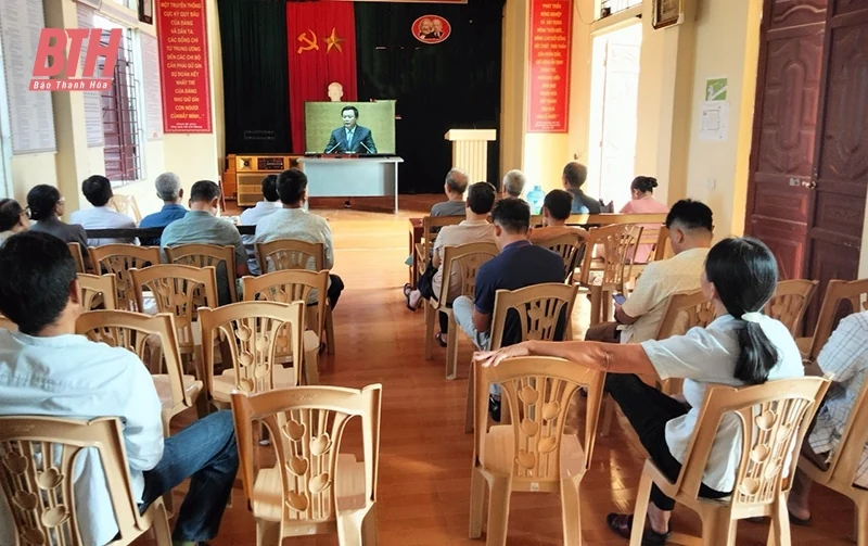 Đẩy mạnh khai thác tiện ích từ thôn thông minh ở Hoằng Hóa