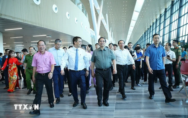 Thủ tướng dự Lễ công bố thí điểm nhận diện sinh trắc học tại Cảng Tân Sơn Nhất