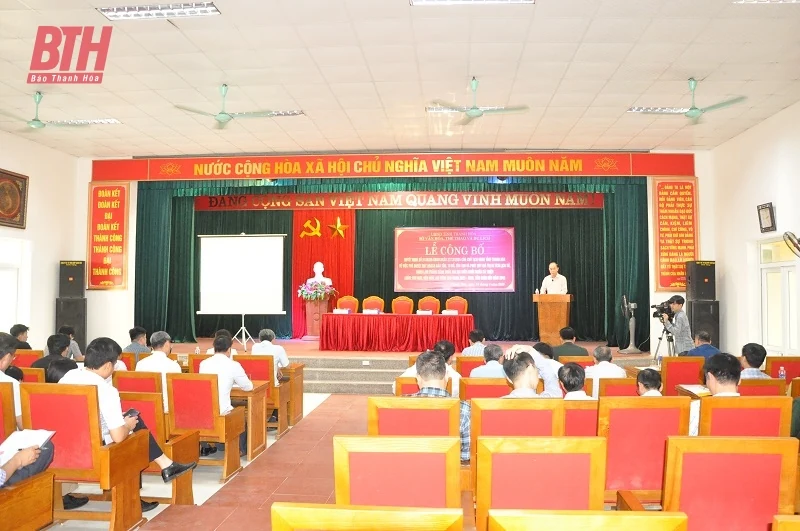 Công bố Quyết định Phê duyệt Quy hoạch bảo tồn, tu bổ, tôn tạo và phát huy giá trị di tích, địa điểm khởi nghĩa Bà Triệu