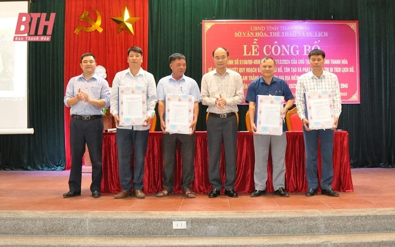 Công bố Quyết định Phê duyệt Quy hoạch bảo tồn, tu bổ, tôn tạo và phát huy giá trị di tích, địa điểm khởi nghĩa Bà Triệu