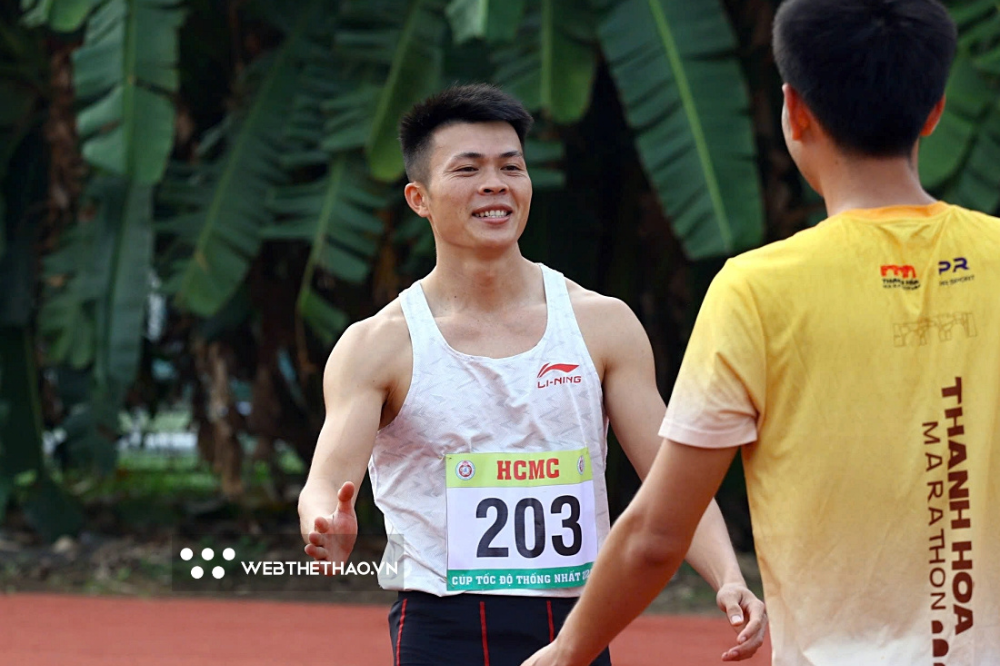 Chân chạy xứ Thanh gây bất ngờ lớn ở giải điền kinh Cúp Tốc độ 2025