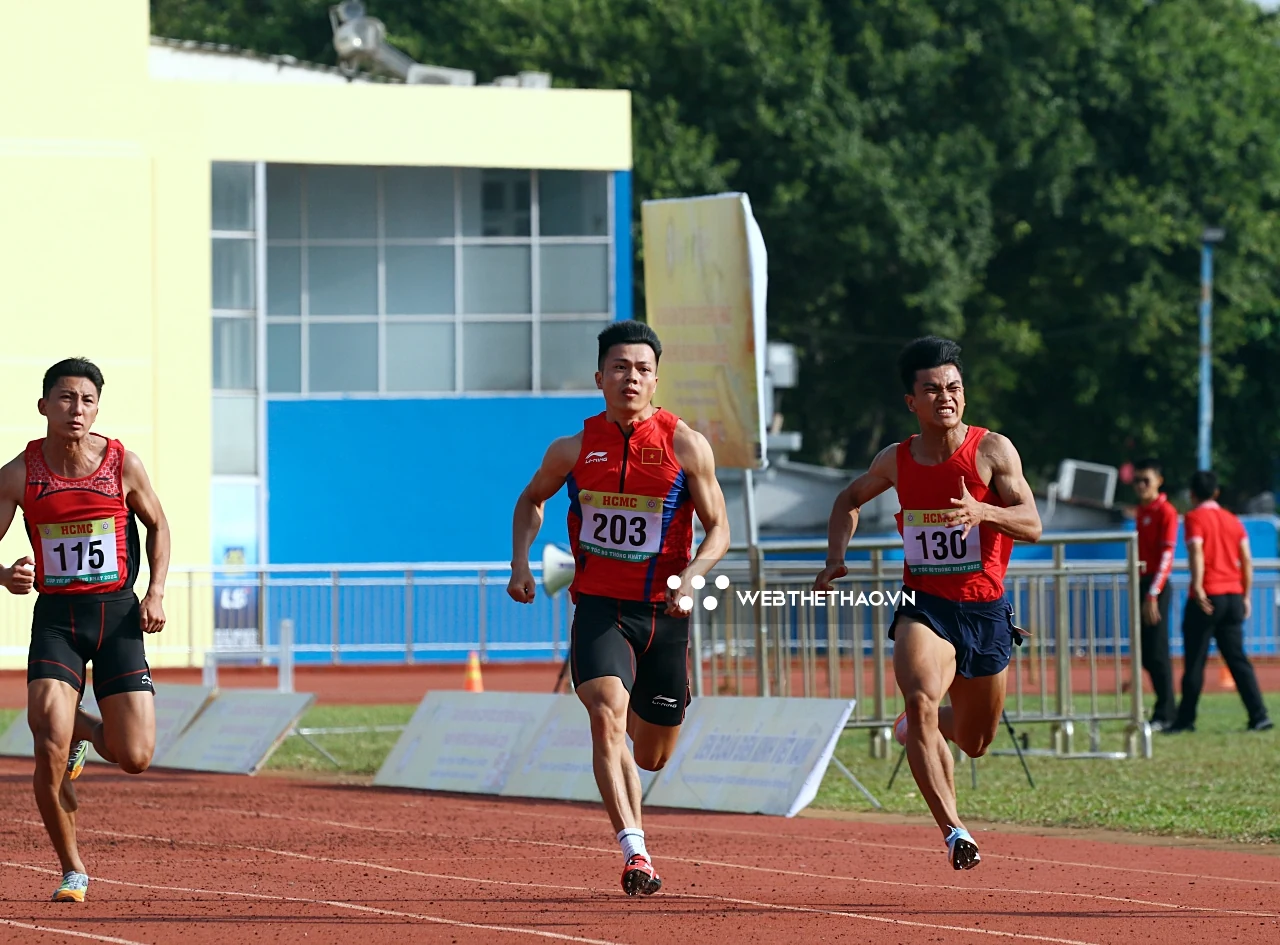 Chân chạy xứ Thanh gây bất ngờ lớn ở giải điền kinh Cúp Tốc độ 2025