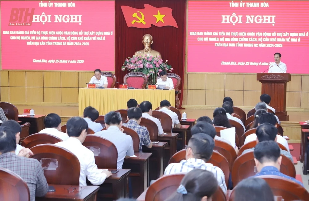 Thanh Hóa quyết tâm đến ngày 31/10/2025 cơ bản hoàn thành mục tiêu xóa nhà tạm, nhà dột nát