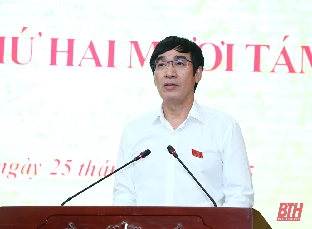 Kỳ họp thứ 28, HĐND tỉnh khóa XVIII thông qua Nghị quyết về sắp xếp các đơn vị hành chính cấp xã trên địa bàn tỉnh