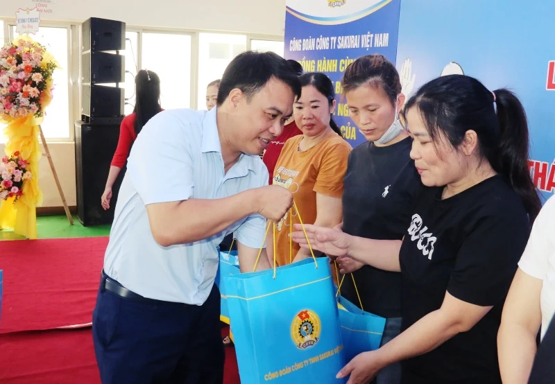 Công đoàn Công ty TNHH Sakurai Việt Nam phát động “Tháng Công nhân” năm 2025