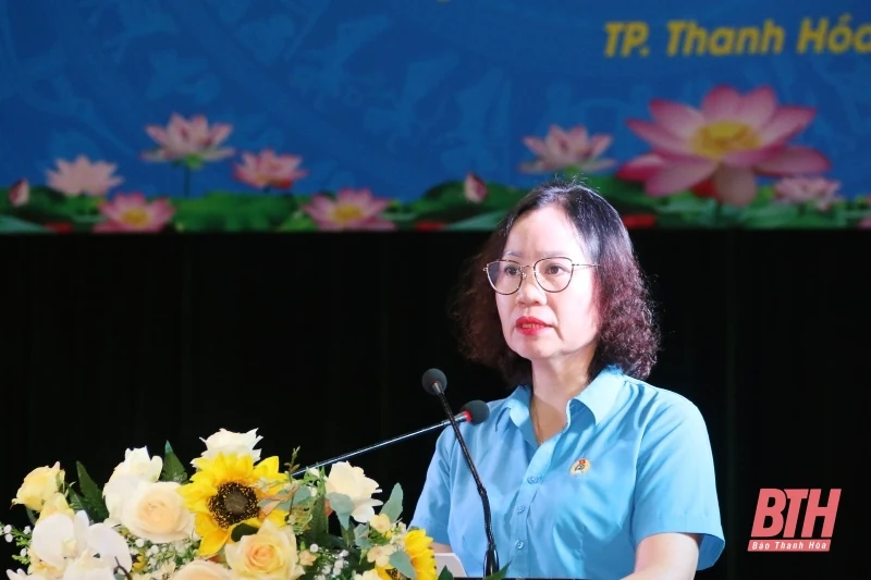LĐLĐ TP Thanh Hoá phát động “Tháng Công nhân” năm 2025