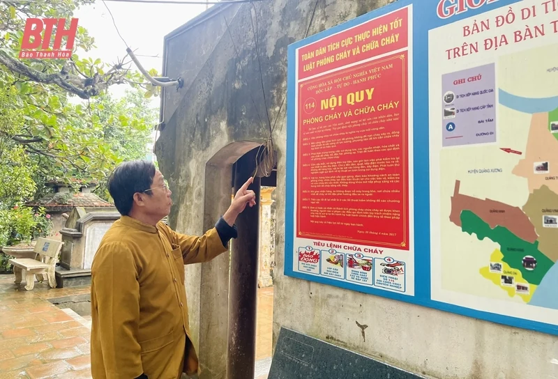 Phòng, chống cháy nổ tại các di tích