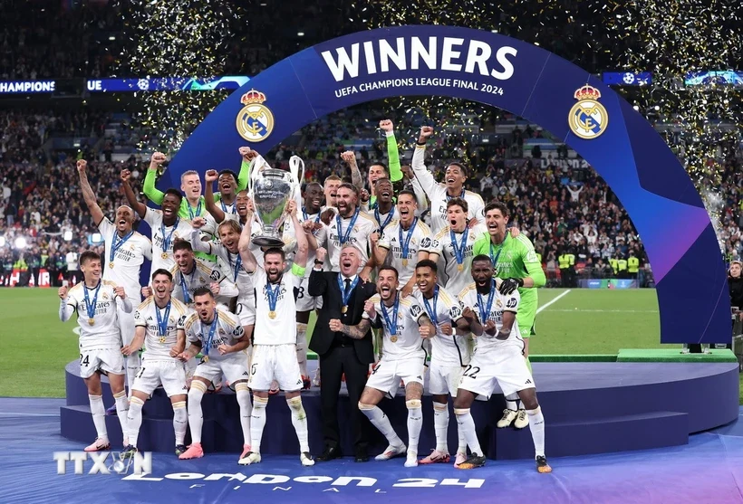 Giải Laureus 2024: Real Madrid là “Câu lạc bộ thể thao xuất sắc nhất thế giới”