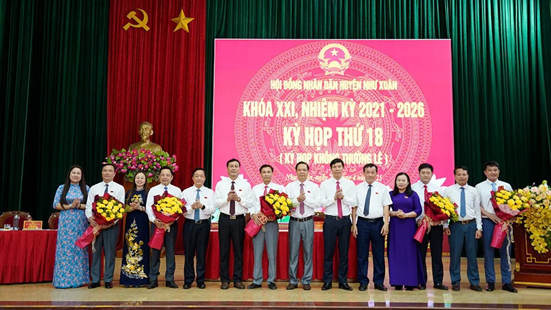 Huyện Như Xuân dự kiến còn 6 đơn vị hành chính cấp xã sau sắp xếp 