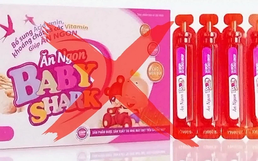 Phát hiện đường dây sản xuất thực phẩm chức năng giả dành cho trẻ em