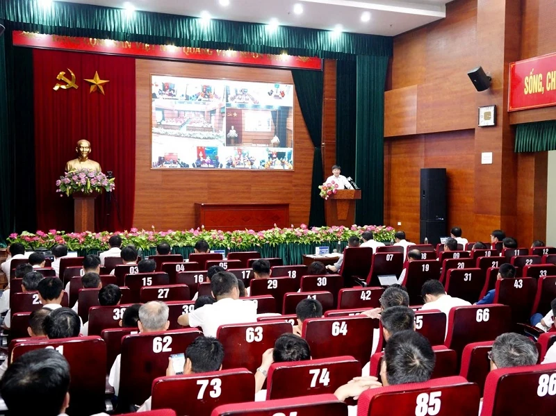 Kiểm tra chéo công tác an toàn vệ sinh lao động năm 2025 tại Công ty Điện lực Thanh Hóa