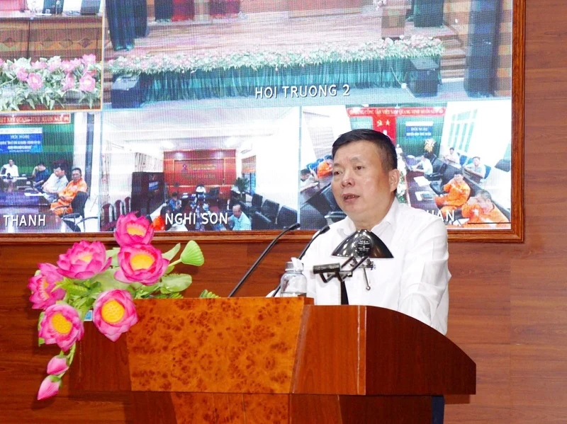 Kiểm tra chéo công tác an toàn vệ sinh lao động năm 2025 tại Công ty Điện lực Thanh Hóa