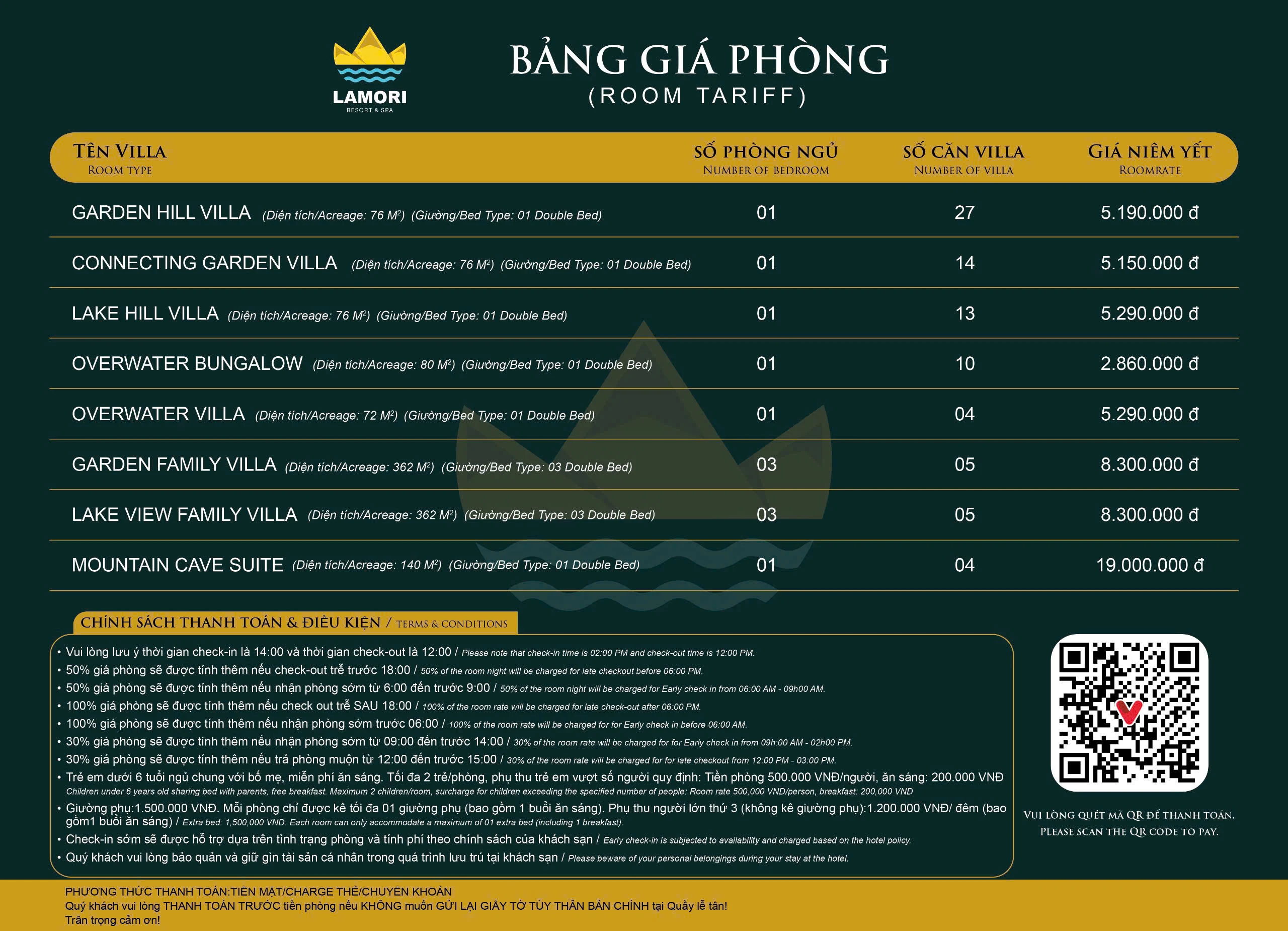 LAMORI Resort thiên đường nghỉ dưỡng lý tưởng cho du khách kỳ nghỉ lễ 30/4 -1/5