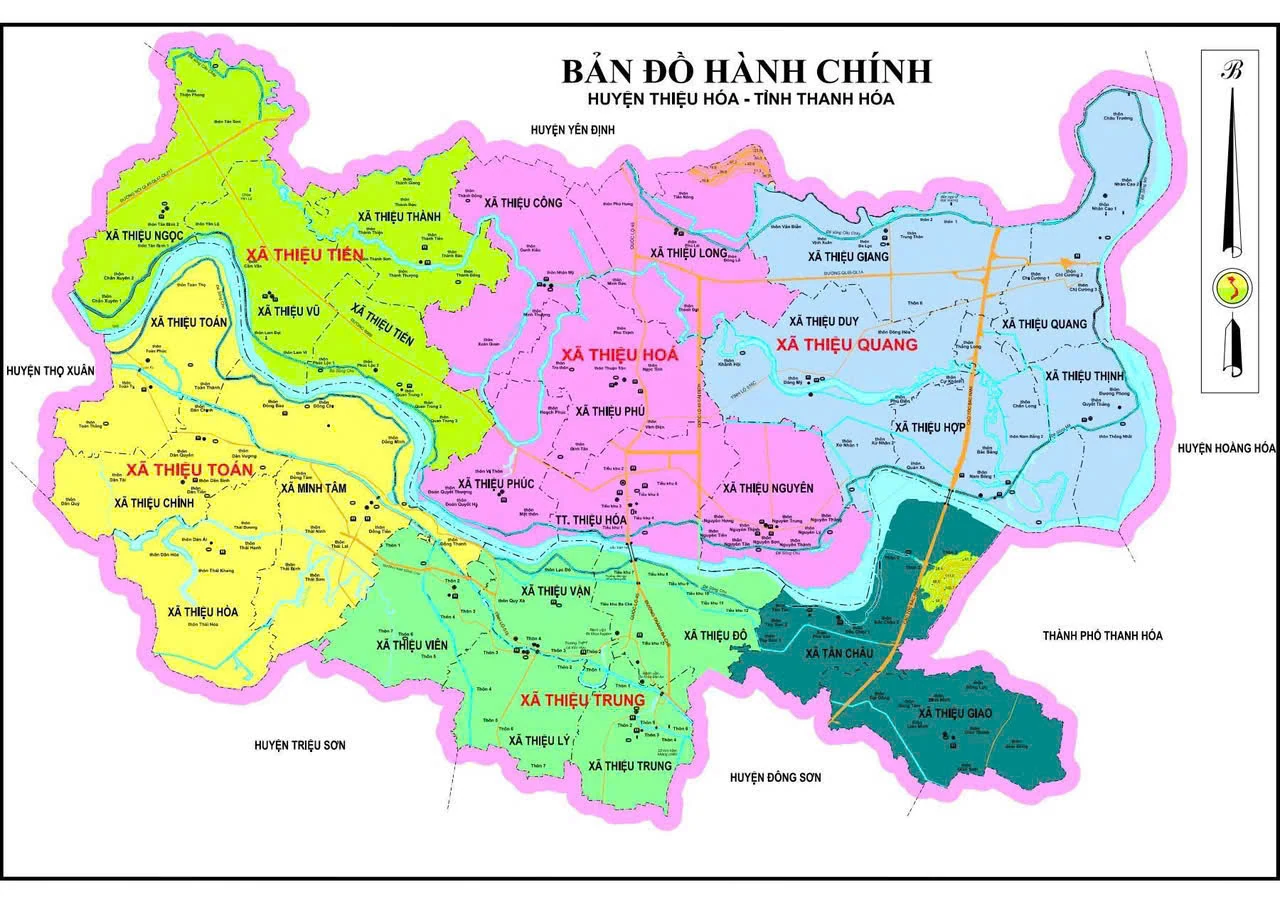 Trên 98% cử tri huyện Thiệu Hóa đồng thuận với phương án sắp xếp đơn vị hành chính