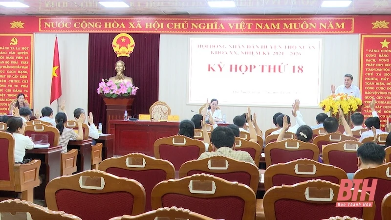 Cử tri và Nhân dân huyện Thọ Xuân thống nhất cao với chủ trương sắp xếp đơn vị hành chính cấp xã 