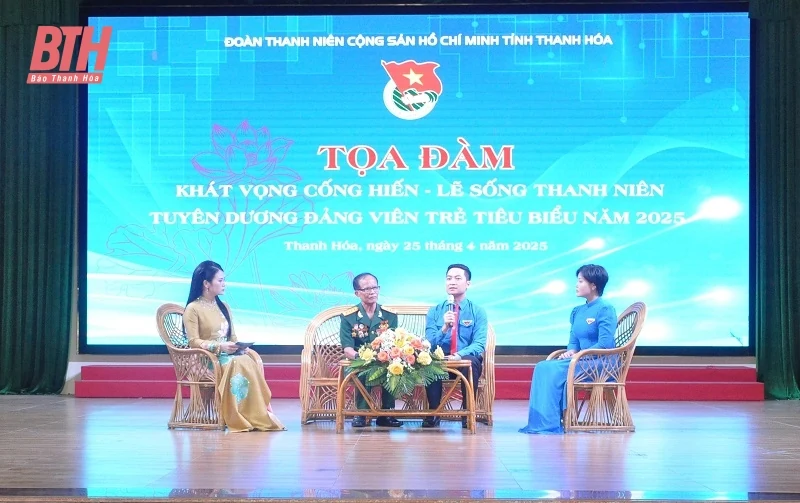 Tọa đàm “Khát vọng cống hiến - Lẽ sống thanh niên”
