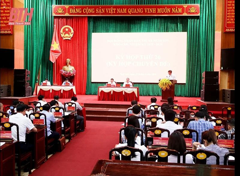 HĐND thị xã Nghi Sơn quyết nghị, tán thành chủ trương sắp xếp đơn vị hành chính cấp xã