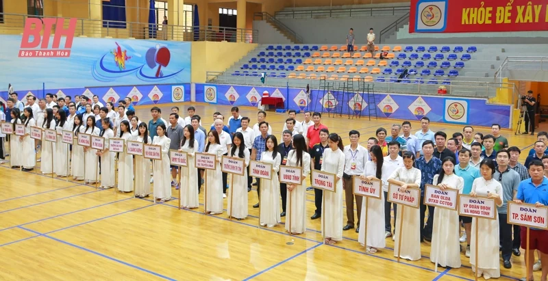 Giải bóng bàn, cầu lông, pickleball hè Sầm Sơn diễn ra sôi nổi, hấp dẫn, chuyên môn cao