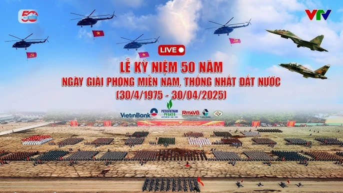 Lễ kỷ niệm 50 năm Ngày Giải phóng miền Nam, thống nhất đất nước