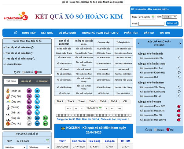 Xem ngay kết quả Xổ số Quảng Nam chuẩn xác, mới nhất tại Xổ số Hoàng Kim