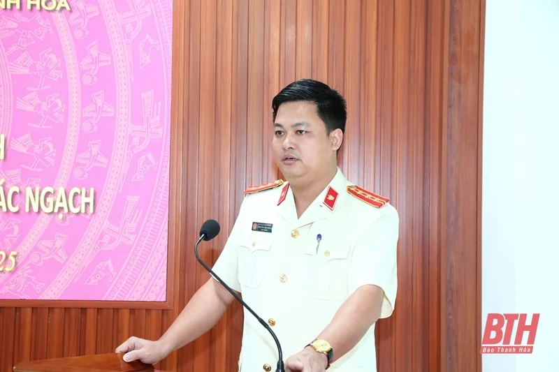 Viện Kiểm sát Nhân dân tỉnh Thanh Hóa công bố và trao quyết định bổ nhiệm chức danh kiểm sát viên các ngạch