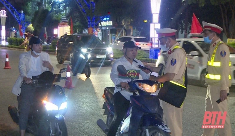 Tăng cường xử lý vi phạm nồng độ cồn trong dịp nghỉ lễ
