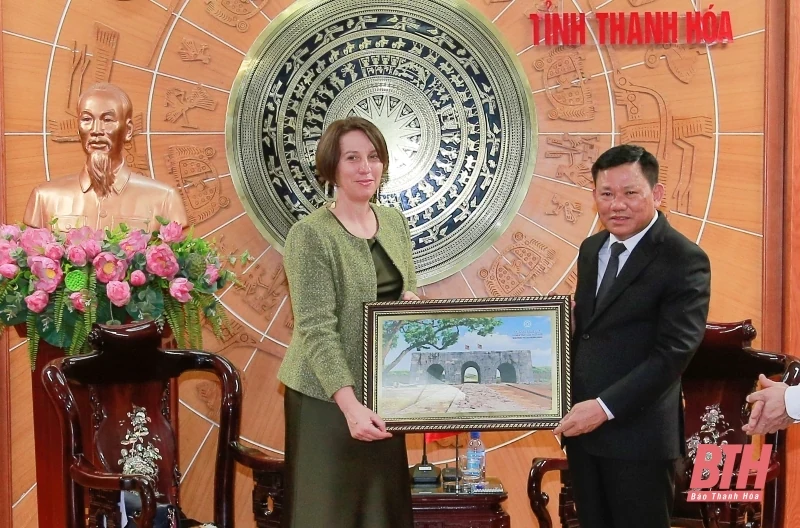 Phó Chủ tịch Thường trực UBND tỉnh làm việc với Đại sứ quán Australia tại Việt Nam