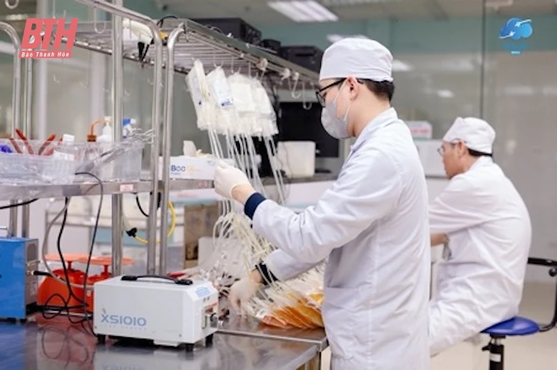 Trung tâm Huyết học - Truyền máu, Bệnh viện Đa khoa tỉnh Thanh Hóa đạt chuẩn EU-GMP Ngân hàng máu