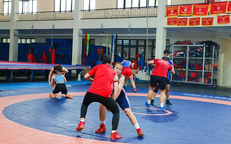 Tiếp tục quan tâm đầu tư, khẳng định vị thế của môn vật