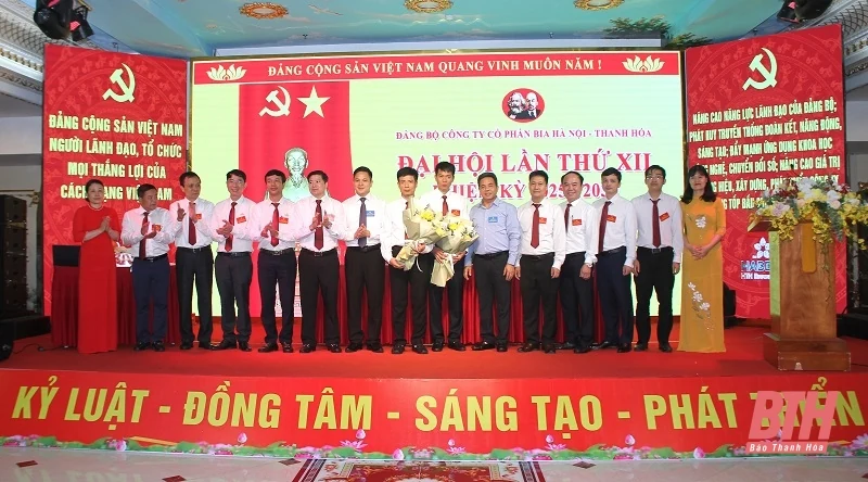 Đại hội Đảng bộ Công ty CP Bia Hà Nội – Thanh Hóa lần thứ XII, nhiệm kỳ 2025-2030