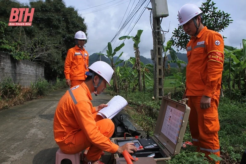 Công ty Điện lực Thanh Hóa nâng cao chất lượng chương trình diễn tập, sẵn sàng ứng phó thiên tai 
