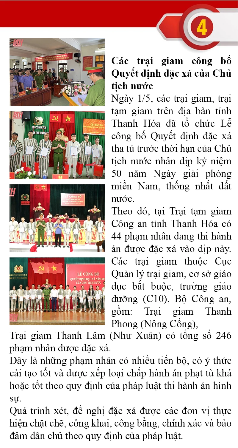 Những sự kiện nổi bật trong tuần