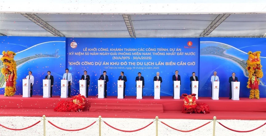 Khởi công siêu đô thị sinh thái ESG Vinhomes Green Paradise