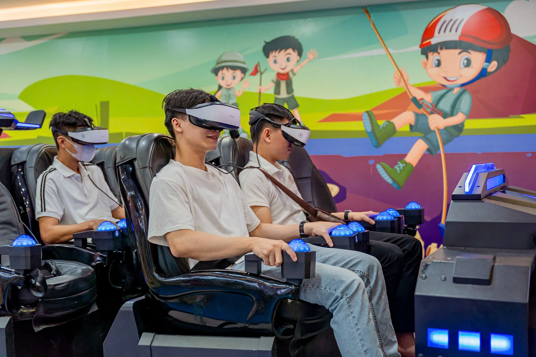 Các khu vui chơi dành cho trẻ em nhộn nhịp trong kỳ nghỉ lễ