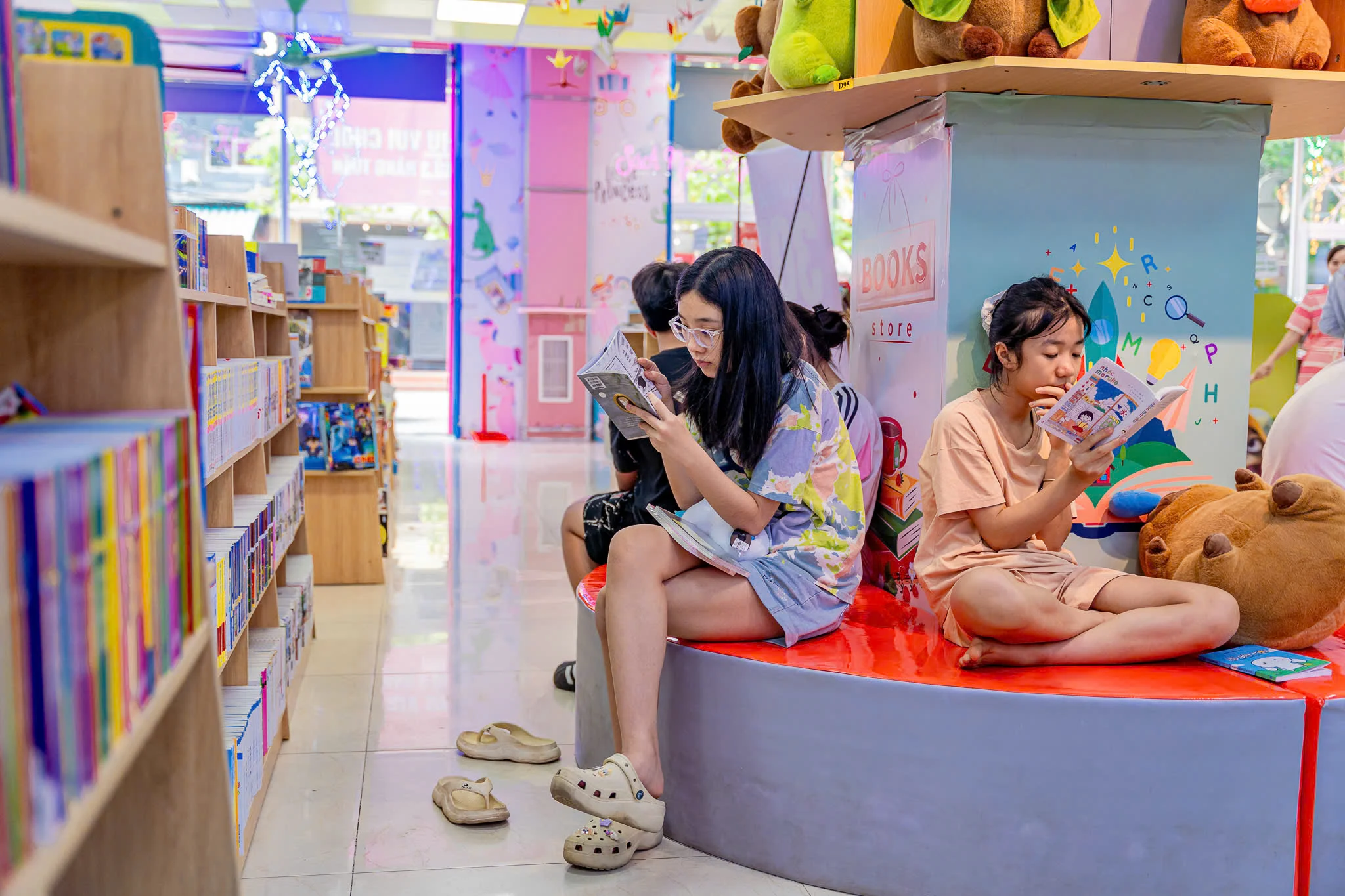 Các khu vui chơi dành cho trẻ em nhộn nhịp trong kỳ nghỉ lễ