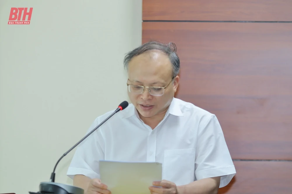 Bí thư Tỉnh ủy Nguyễn Doãn Anh làm việc với TP Thanh Hóa về chuẩn bị kết thúc đơn vị hành chính cấp huyện