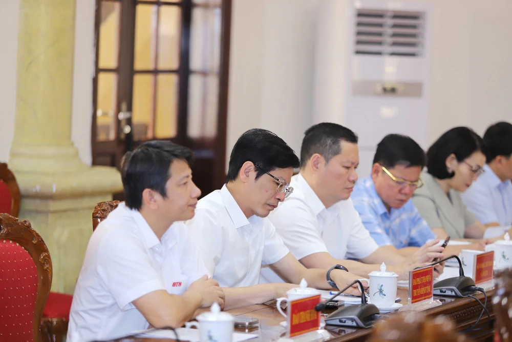 Ban Thường vụ Tỉnh ủy thông qua Đề án sắp xếp, hợp nhất Báo Thanh Hóa và Đài Phát thanh & Truyền hình Thanh Hóa