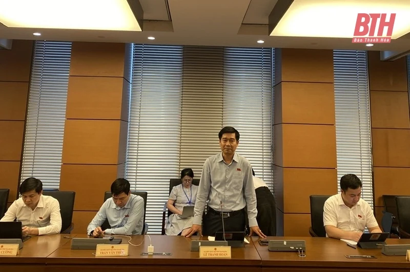 Đoàn ĐBQH Thanh Hoá tham gia góp ý vào 3 dự án luật