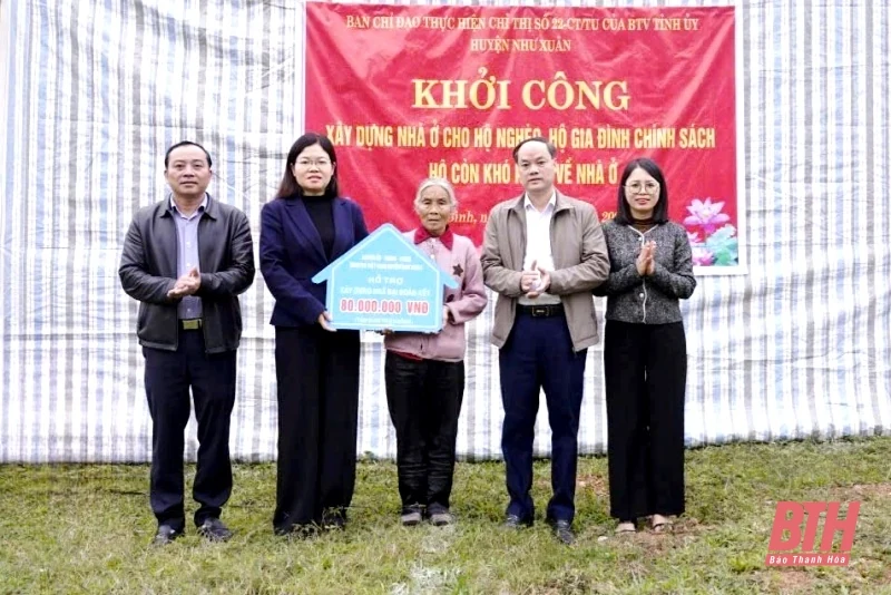 Như Xuân chắp cánh ước mơ “an cư lạc nghiệp” cho các đối tượng yếu thế