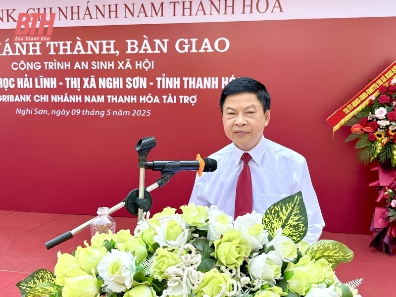 Khánh thành công trình trường tiểu học tại thị xã Nghi Sơn