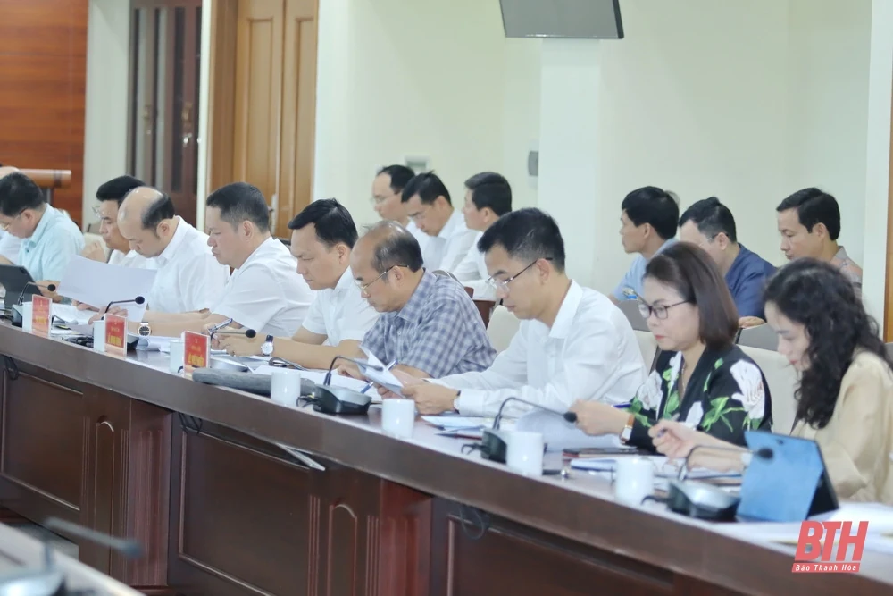 Bí thư Tỉnh ủy Nguyễn Doãn Anh làm việc với TP Thanh Hóa về chuẩn bị kết thúc đơn vị hành chính cấp huyện