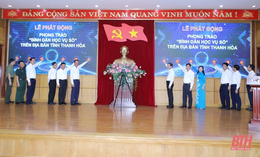 Thanh Hóa phát động phong trào “Bình dân học vụ số”