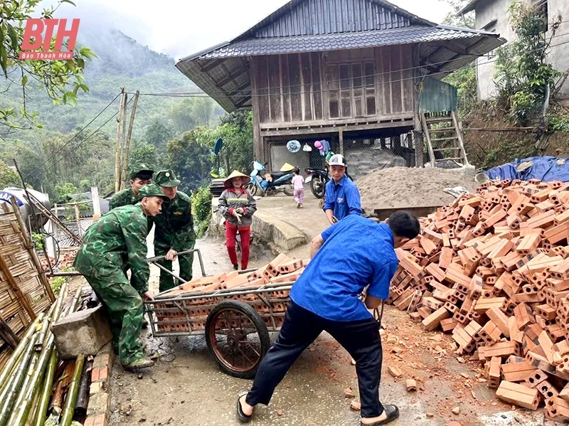 Thanh niên chung tay hỗ trợ xây dựng nhà ở cho hộ nghèo, hộ gia đình chính sách